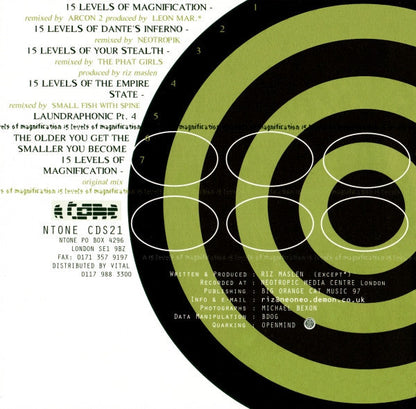 15 Levels Of Magnification (CD) | Near Mint (NM) Near Mint (NM) Retro Vinyl Club