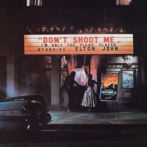 Elton John Don't Shoot Me, I'm Only The Piano Player - 2 x RED SPLATTER COLOURED VINYL LP SET