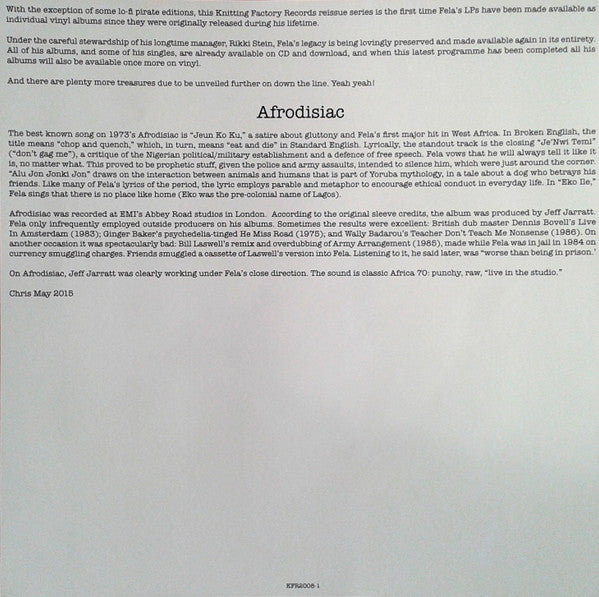 Afrodisiac |   Retro Vinyl Club