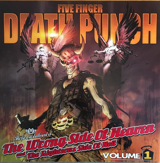 Five Finger Death Punch The Wrong Side Of Heaven And The Righteous Side Of Hell, Volume 1 - 2 x VINYL LP SET
