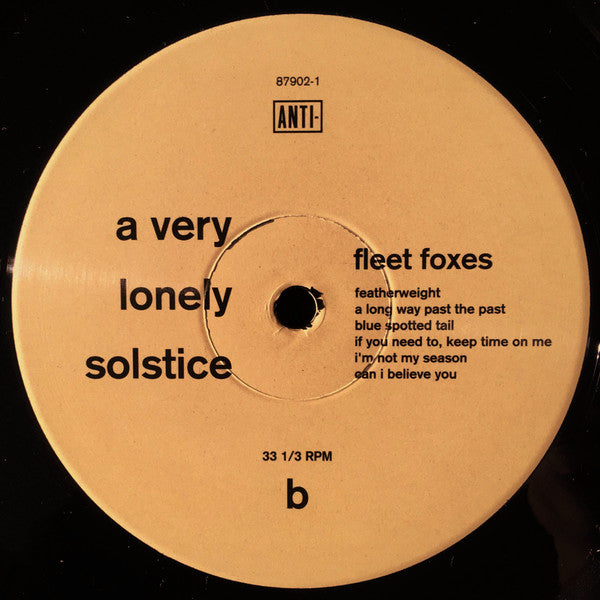 A Very Lonely Solstice |   Retro Vinyl Club