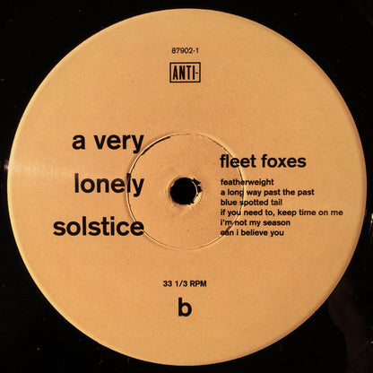 A Very Lonely Solstice |   Retro Vinyl Club