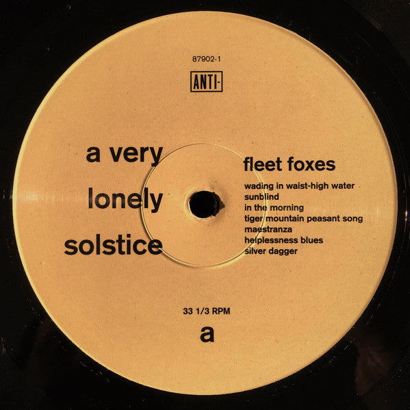 A Very Lonely Solstice |   Retro Vinyl Club