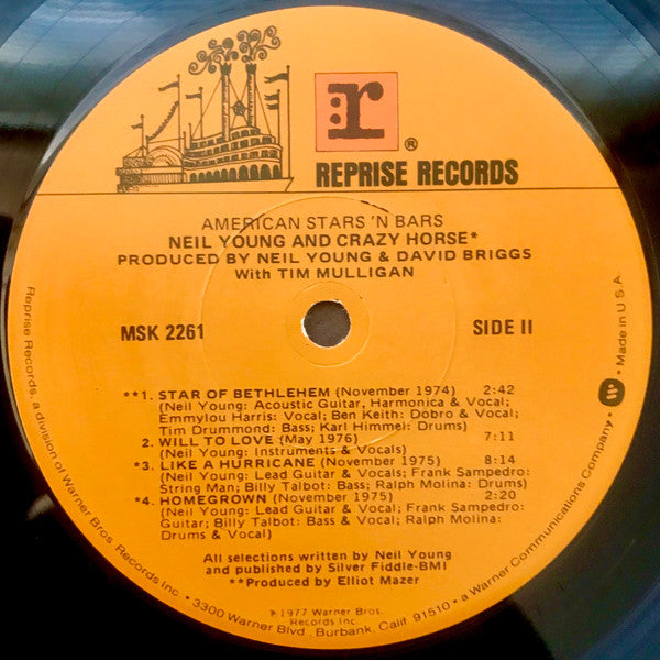 American Stars 'N Bars | Excellent (EX) Near Mint (NM) Retro Vinyl Club