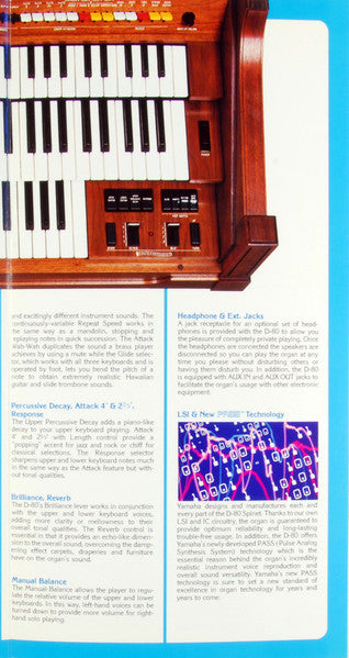 "One Man Opry" Bob Hacker Plays The Yamaha Electone D-80 (VINYL) | Near Mint (NM) Excellent (EX) Retro Vinyl Club