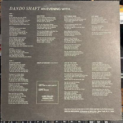 ... An Evening With ... (VINYL) | Very Good (VG) Excellent (EX) Retro Vinyl Club