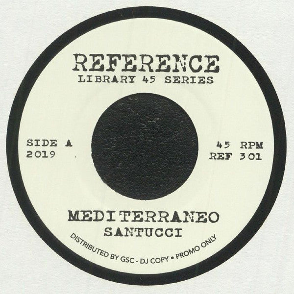 "Mediterraneo" b/w "Chase" |  Generic Retro Vinyl Club