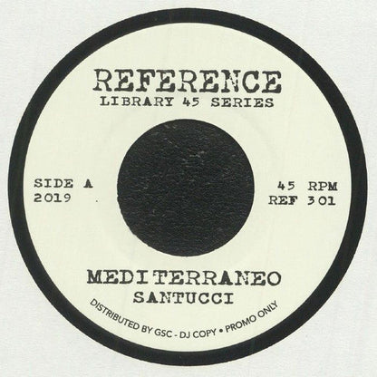 "Mediterraneo" b/w "Chase" |  Generic Retro Vinyl Club