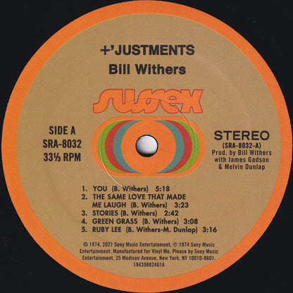 +'Justments *180G* |   Retro Vinyl Club