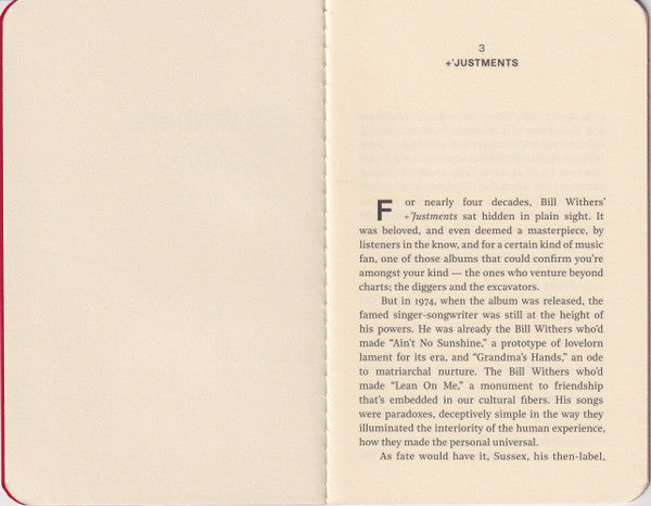 +'Justments *180G* |   Retro Vinyl Club