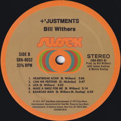 +'Justments *180G* |   Retro Vinyl Club