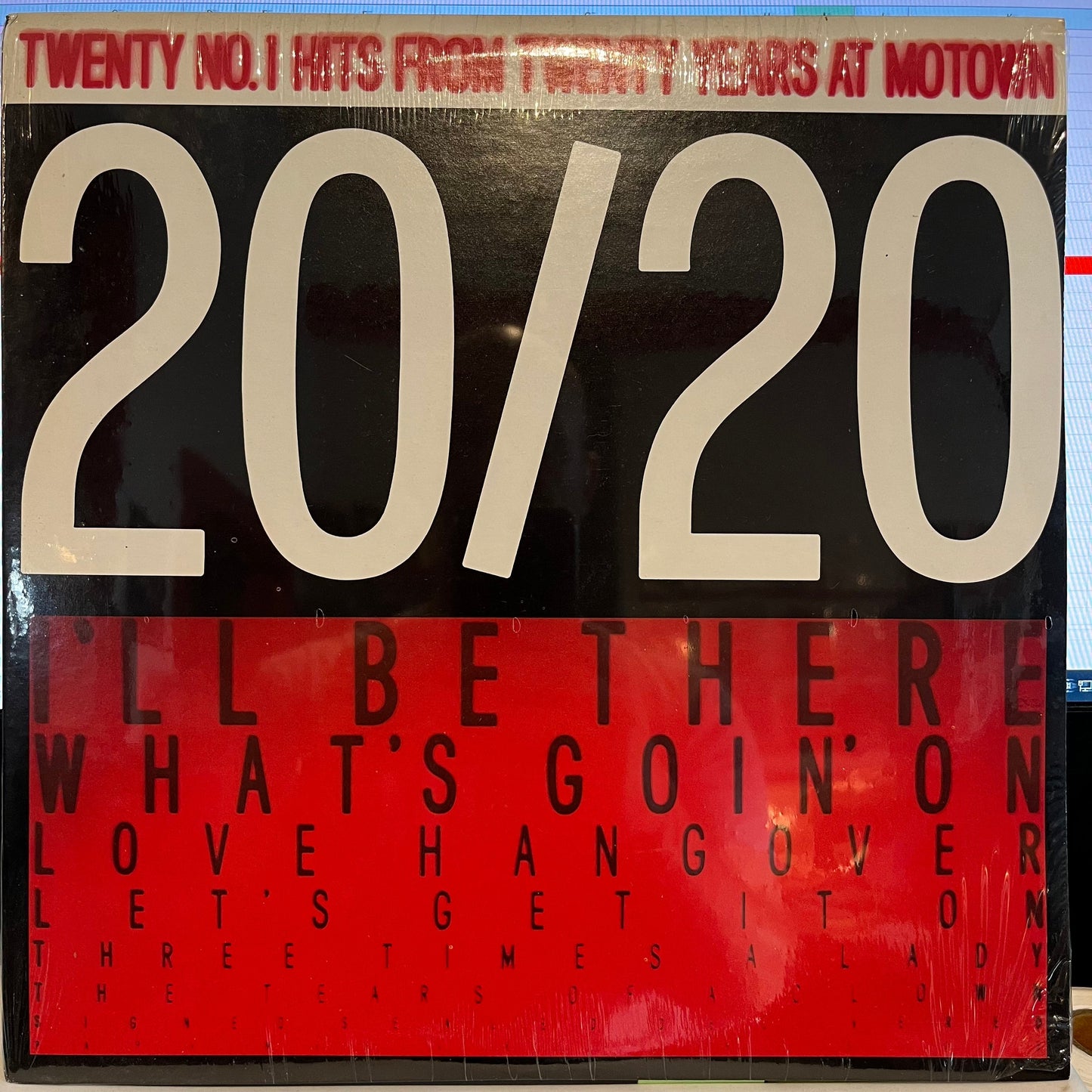 20/20 Twenty No.1 Hits From Twenty Years At Motown *SEALED* |  Near Mint (NM) Retro Vinyl Club
