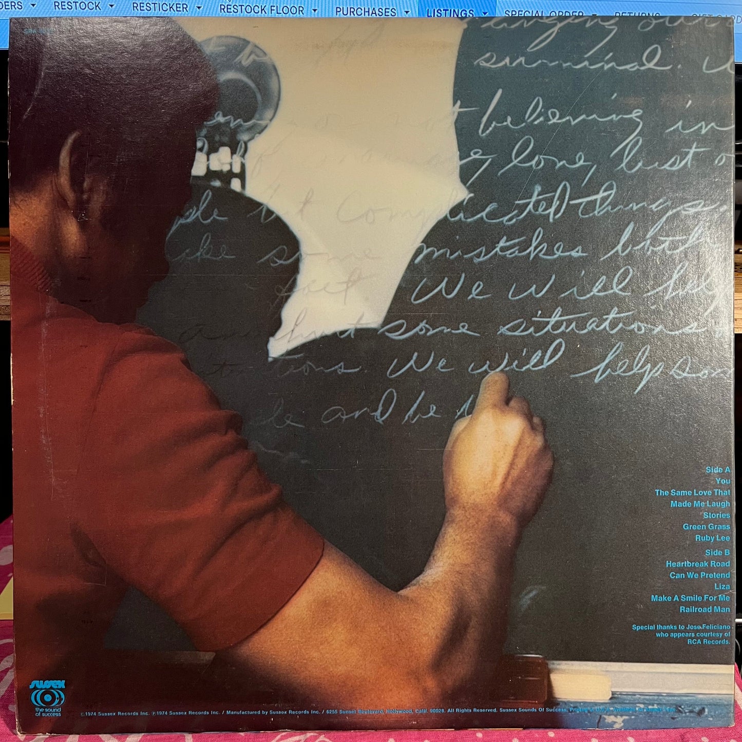 +'Justments *SONIC PRESS* | Near Mint (NM) Near Mint (NM) Retro Vinyl Club