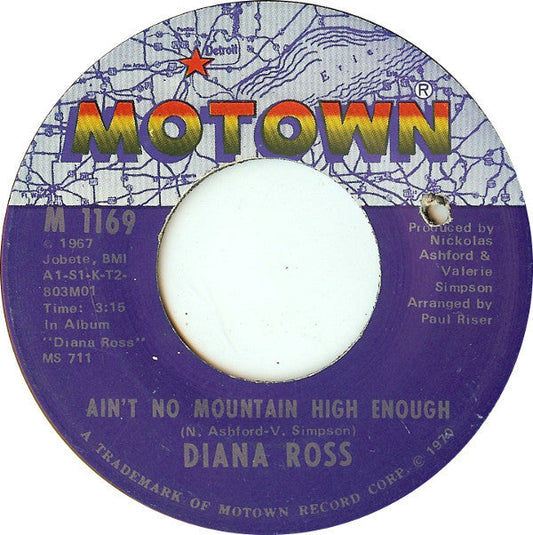 Ain't No Mountain High Enough / Can't It Wait Until Tomorrow | Very Good Plus (VG+) Excellent (EX) Retro Vinyl Club