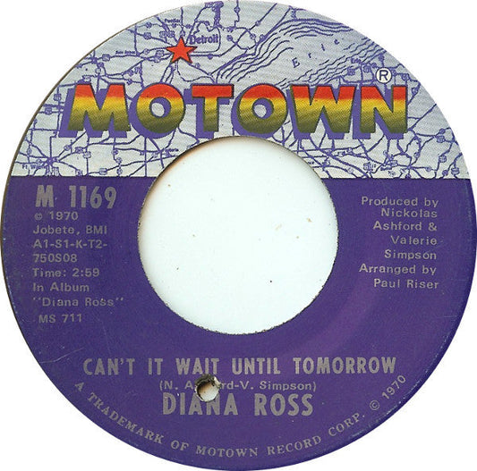 Ain't No Mountain High Enough / Can't It Wait Until Tomorrow | Very Good Plus (VG+) Excellent (EX) Retro Vinyl Club