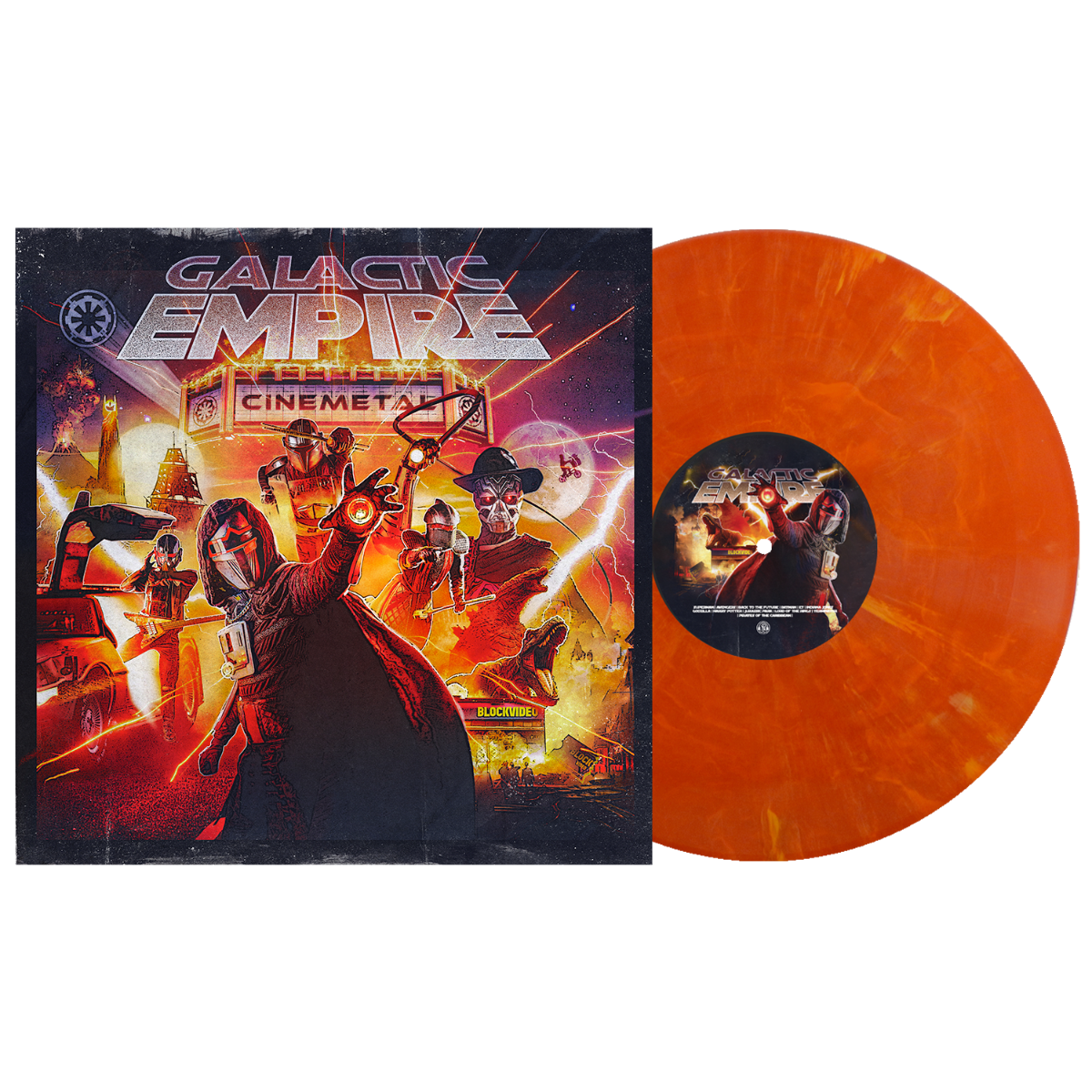 Cinemetal *PRE-ORDER 10/24/25*(Eruption Marble Vinyl) |   Retro Vinyl Club
