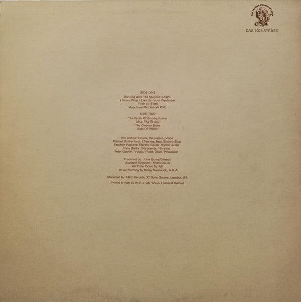 Genesis Selling England By The Pound - Original VINYL LP with INSERT