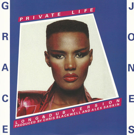 Grace Jones Private Life - VINYL 12"