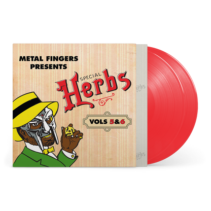 Metal Fingers Presents: Special Herbs Vol. 5 & 6 *PRE-ORDER 9/5/25*(APPLE RED VINYL) |   Retro Vinyl Club