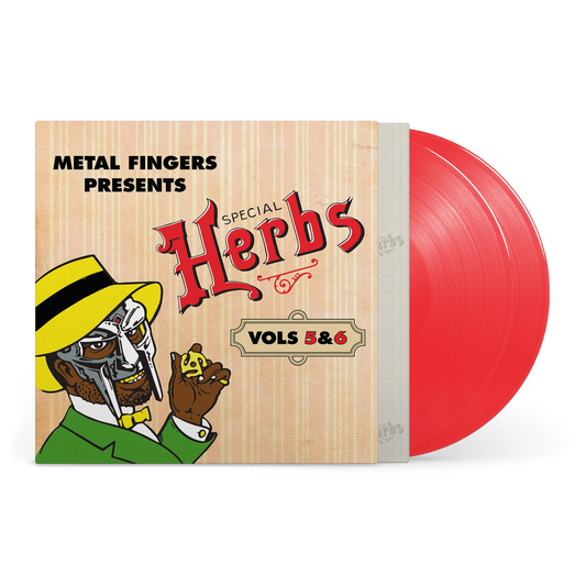 Metal Fingers Presents: Special Herbs Vol. 5 & 6 *PRE-ORDER 9/5/25*(APPLE RED VINYL) |   Retro Vinyl Club