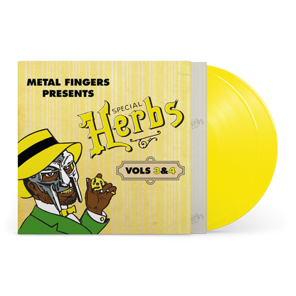 Metal Fingers Presents: Special Herbs Vol. 3 & 4 *PRE-ORDER 9/5/25*(LEMON YELLOW VINYL) |   Retro Vinyl Club