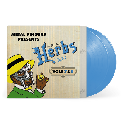 Metal Fingers Presents: Special Herbs Vol. 7 & 8 *PRE-ORDER 9/5/25*(SKY BLUE VINYL) |   Retro Vinyl Club