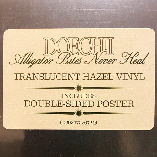 Alligator Bites Never Heal (TRANSLUCENT HAZEL VINYL) |   Retro Vinyl Club