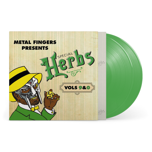 Metal Fingers Presents: Special Herbs Vol. 9 & 0 *PRE-ORDER 9/5/25*(EVERGREEN VINYL) |   Retro Vinyl Club