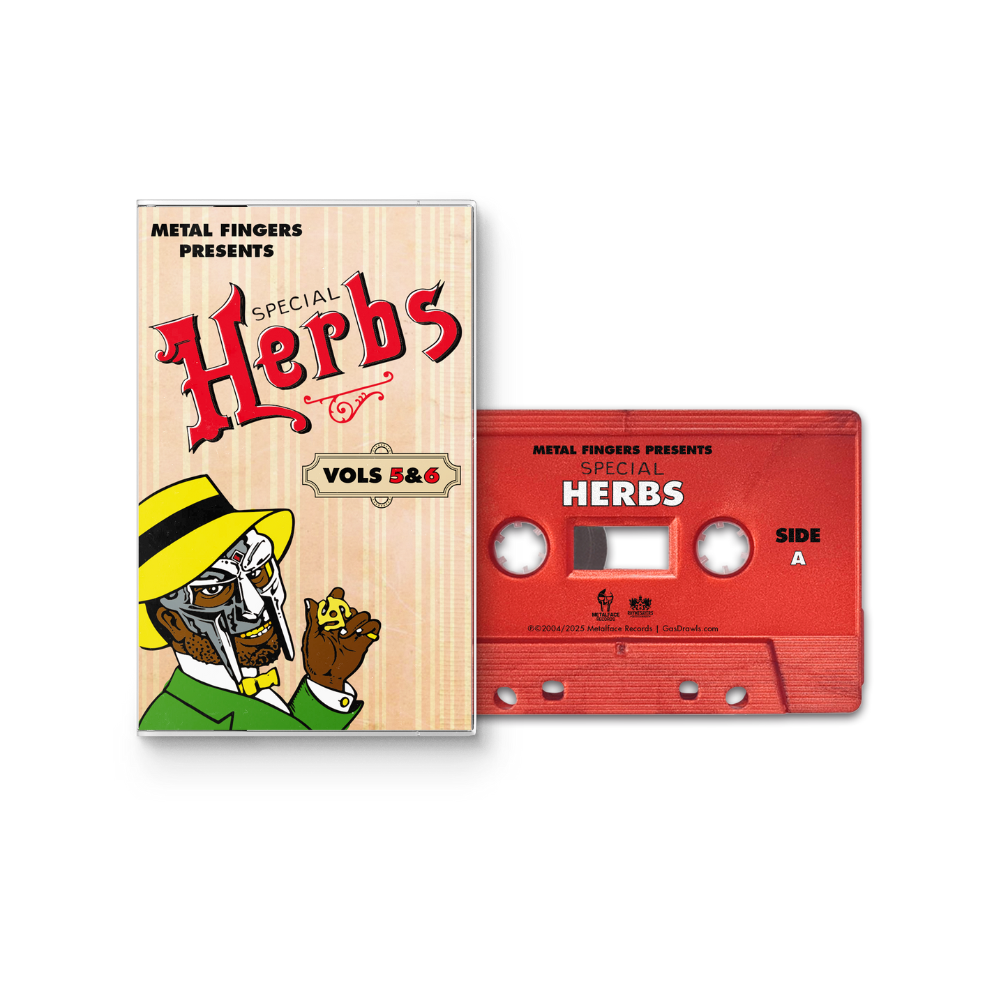 Metal Fingers Presents: Special Herbs Vol. 5 & 6 *PRE-ORDER 9/5/25*(CASS) |   Retro Vinyl Club