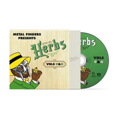 Metal Fingers Presents: Special Herbs Vol. 9 & 0 *PRE-ORDER 9/5/25*(CD) |   Retro Vinyl Club