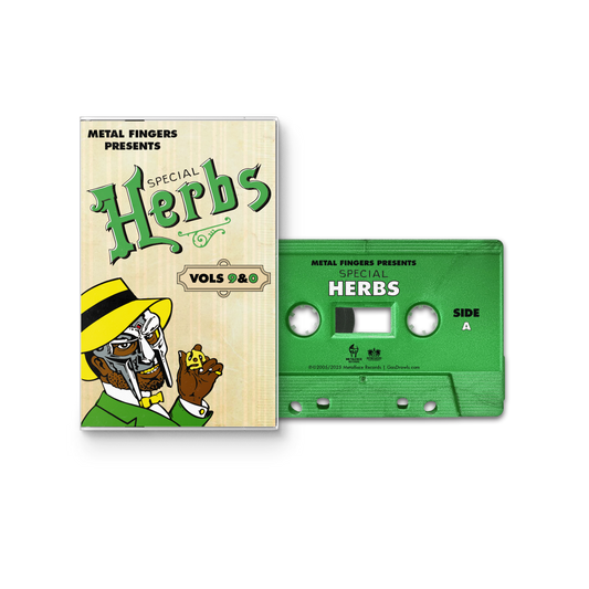 Metal Fingers Presents: Special Herbs Vol. 9 & 0 *PRE-ORDER 9/5/25*(CASS) |   Retro Vinyl Club
