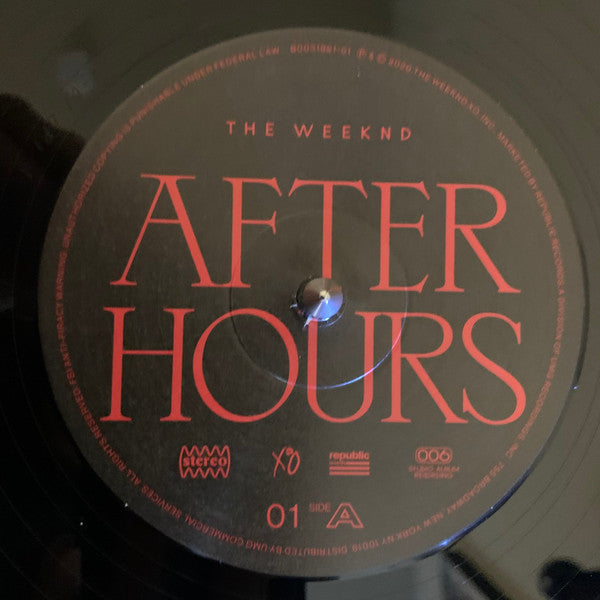 After Hours |   Retro Vinyl Club