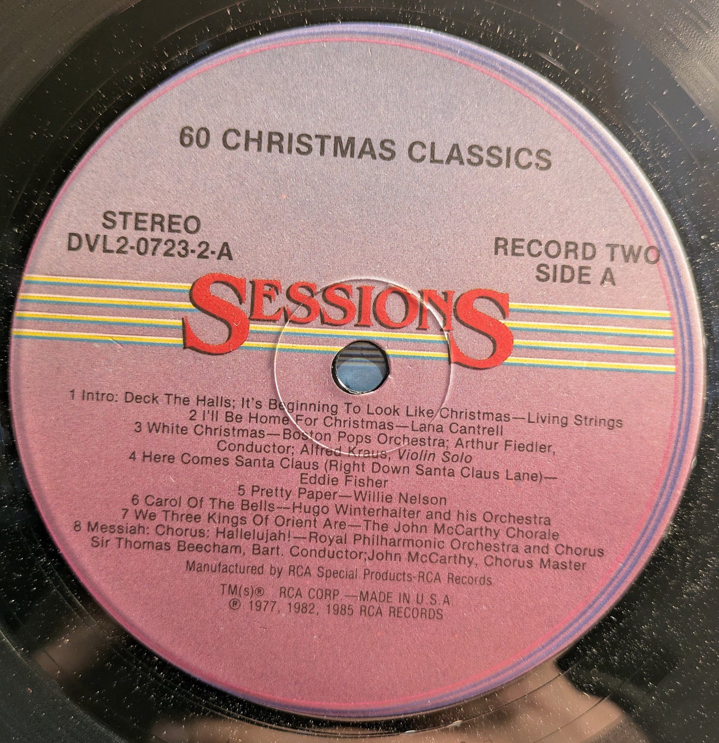60 Christmas Classics (4xVINYL) | Near Mint (NM) Excellent (EX) Retro Vinyl Club