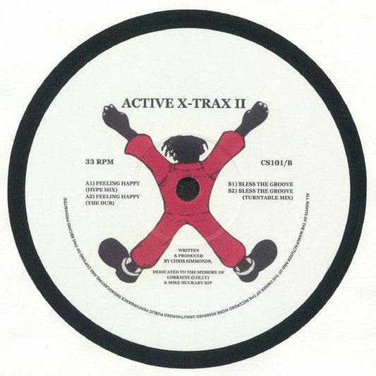 Active X-Trax II (VINYL 12") |  Generic Retro Vinyl Club
