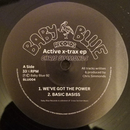 Active-X-Trax EP (12" VINYL) |  Generic Retro Vinyl Club