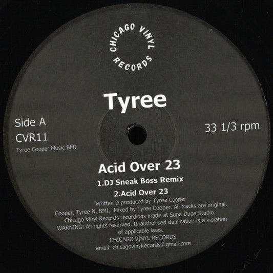 Acid Over 23 |  Generic Retro Vinyl Club