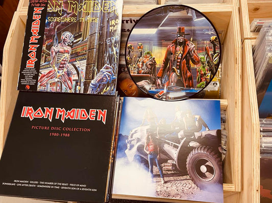 Iron Maiden ‎Picture Disc Collection 1980-1988 - 9 x PICTURE DISC VINYL LP BOX SET