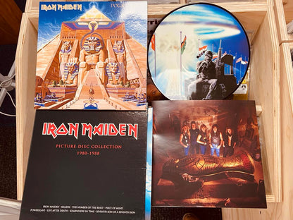 Iron Maiden ‎Picture Disc Collection 1980-1988 - 9 x PICTURE DISC VINYL LP BOX SET