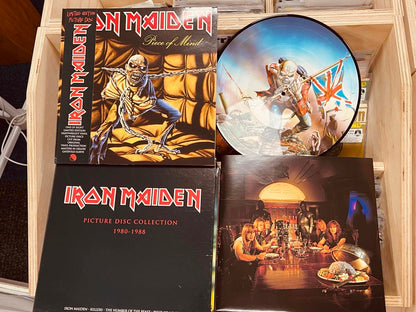 Iron Maiden ‎Picture Disc Collection 1980-1988 - 9 x PICTURE DISC VINYL LP BOX SET