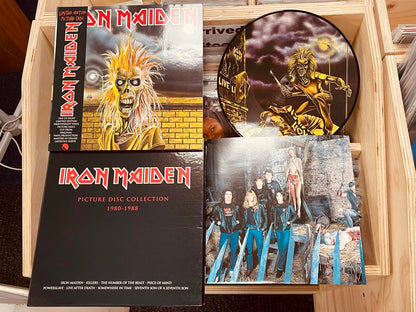 Iron Maiden ‎Picture Disc Collection 1980-1988 - 9 x PICTURE DISC VINYL LP BOX SET
