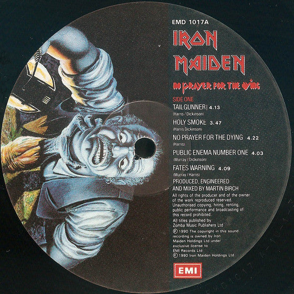 Iron Maiden No Prayer For The Dying - VINYL LP