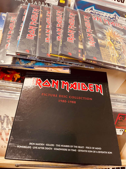 Iron Maiden ‎Picture Disc Collection 1980-1988 - 9 x PICTURE DISC VINYL LP BOX SET
