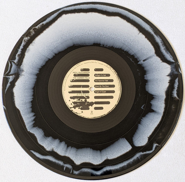 Jack J. Hutchinson ‎The Hammer Falls - SWIRL COLOURED VINYL LP & SIGNED