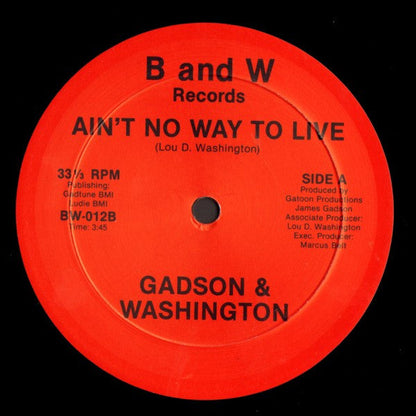 Ain't No Way To Live / Indian Village |  Generic Retro Vinyl Club