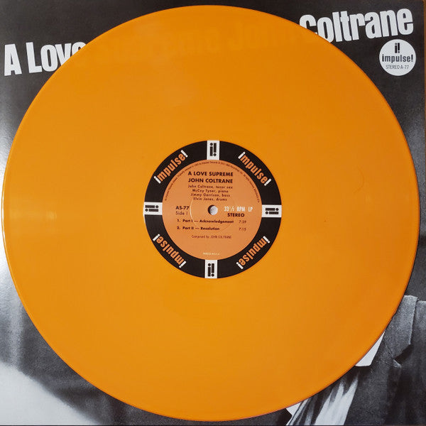 A Love Supreme (ORANGE VINYL) |   Retro Vinyl Club