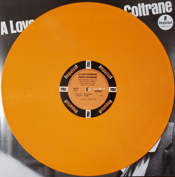 A Love Supreme (ORANGE VINYL) |   Retro Vinyl Club