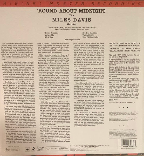'Round About Midnight |   Retro Vinyl Club