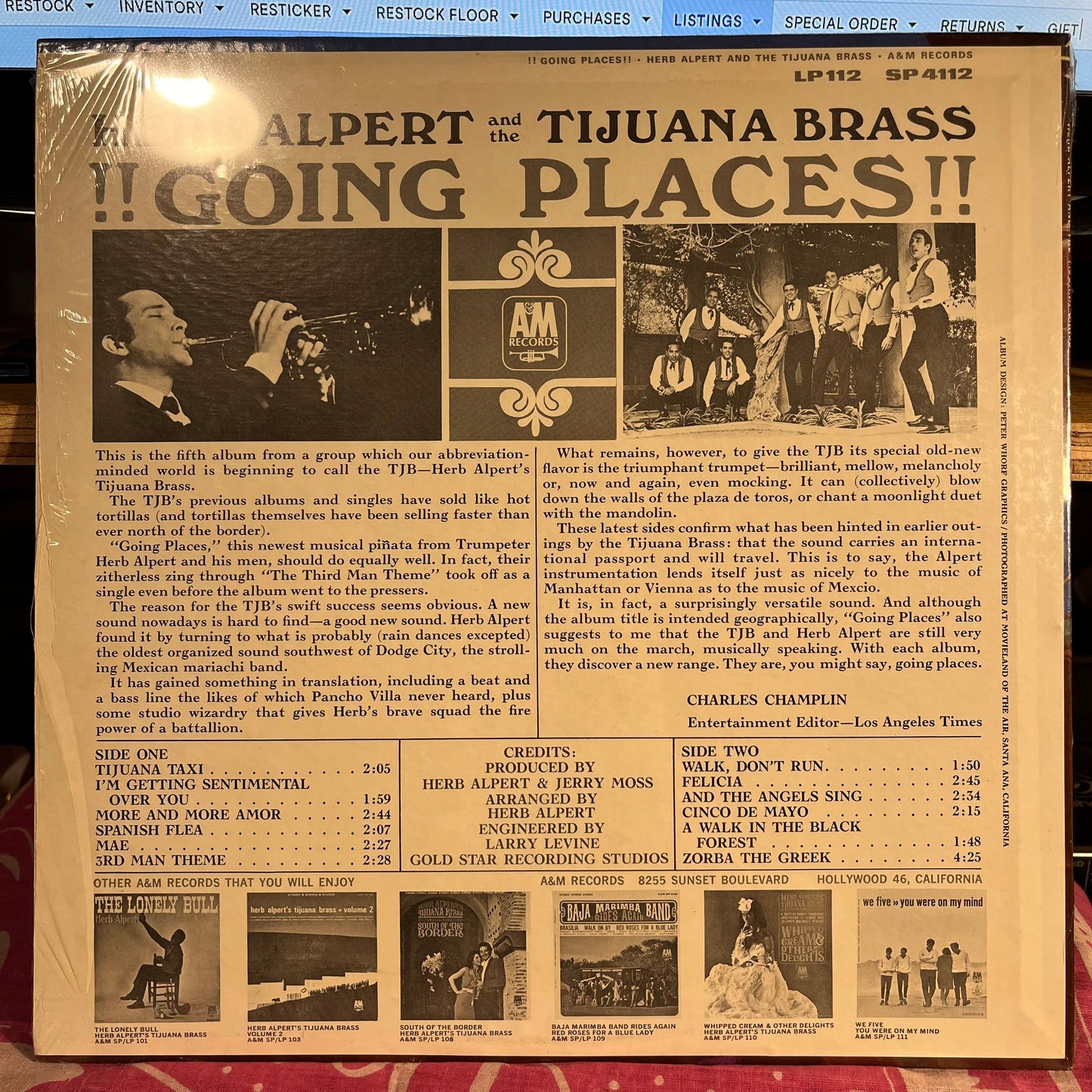 !!Going Places!! |   Retro Vinyl Club