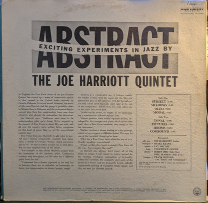 Abstract (VINYL) | Excellent (EX) Very Good Plus (VG+) Retro Vinyl Club