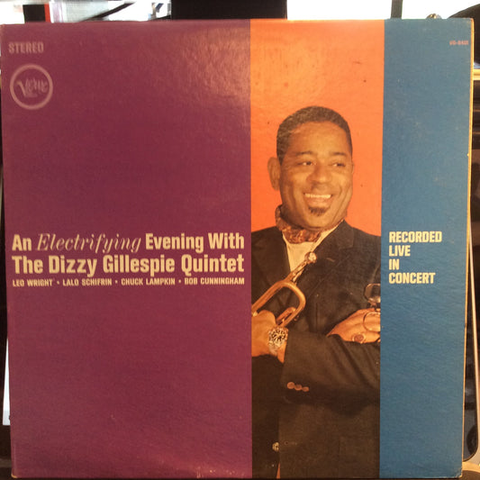An Electrifying Evening With The Dizzy Gillespie Quintet (VINYL) | Excellent (EX) Excellent (EX) Retro Vinyl Club